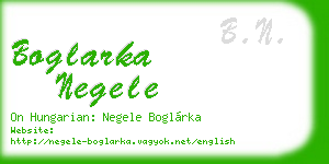 boglarka negele business card